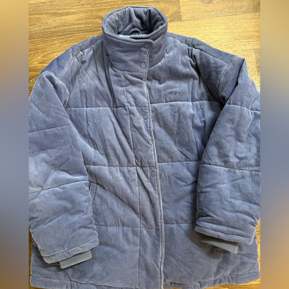 Wrangler Women's Corduroy Oversized Puffer Jacket - XL